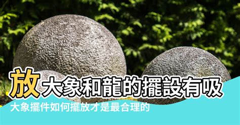 大象擺設|【象的風水擺放】放大象和龍的擺設有吸財作用 